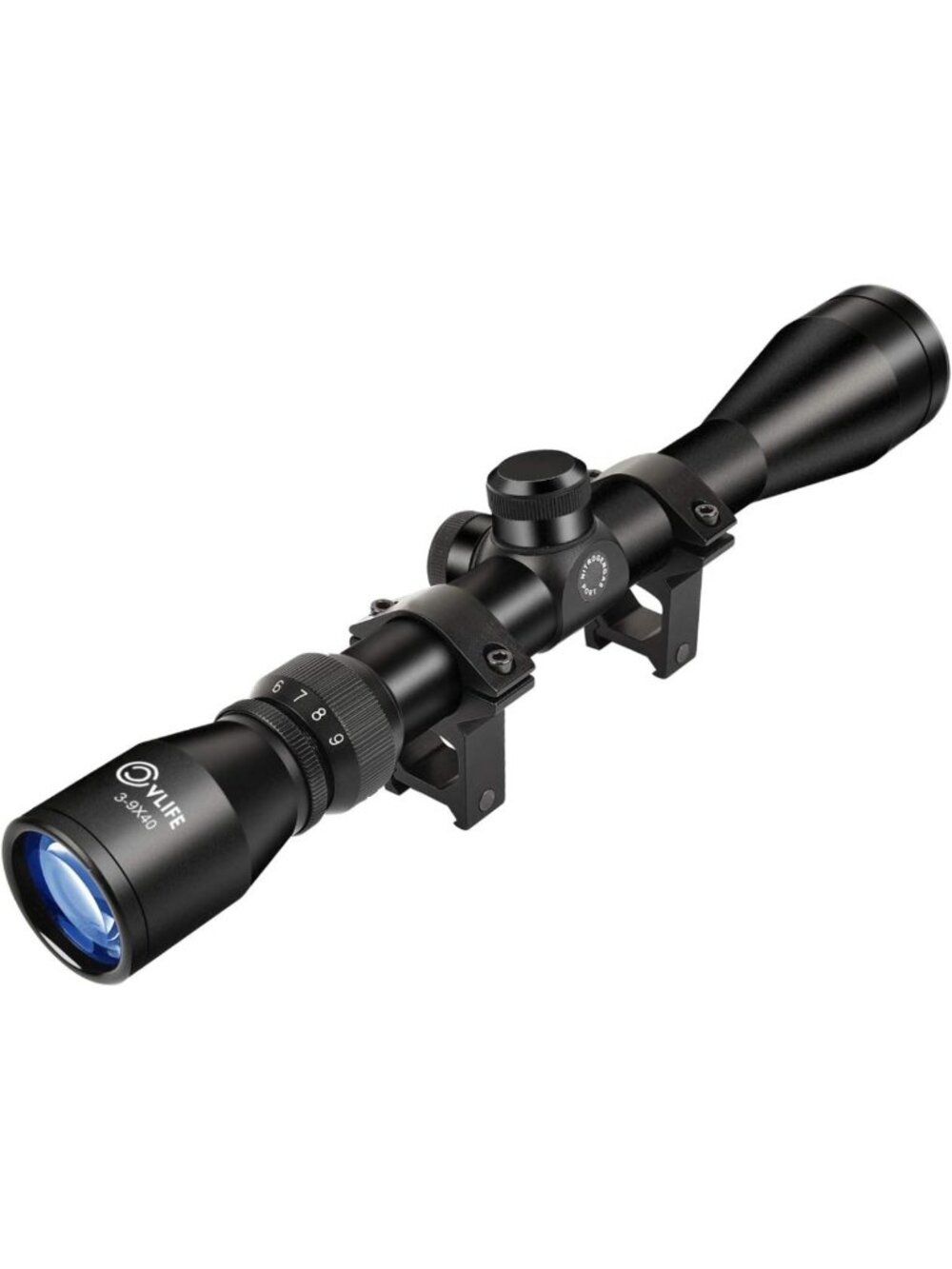 3-9x40 Crosshair Scope with R4 Reticle & Mounts - Precision Optics for Hunting